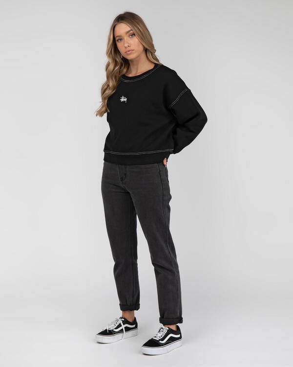 Stussy Graffiti Sweatshirt for Womens