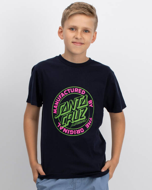 Santa Cruz Original Dot Tee for Mens