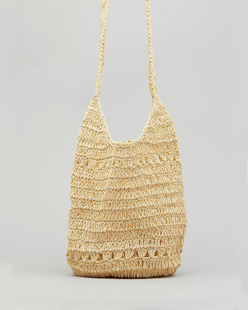 Mooloola Coastal Straw Bag for Womens