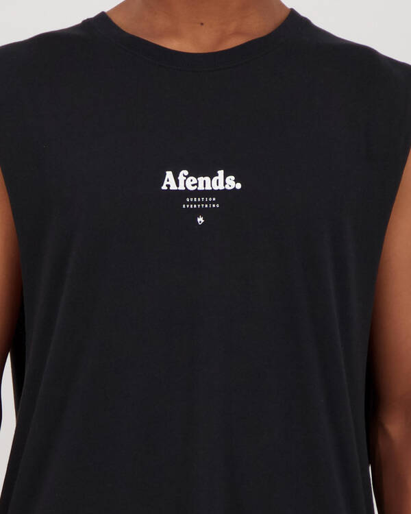 Afends Distortion Muscle Tank for Mens