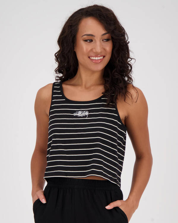 Stussy Nora Stripe Tank Top for Womens