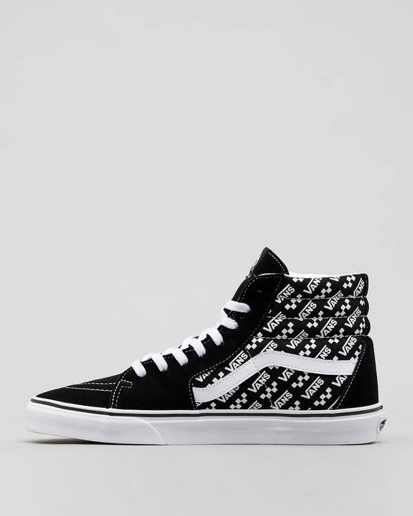 Vans Sk8 Hi Logo Repeat Shoes for Mens