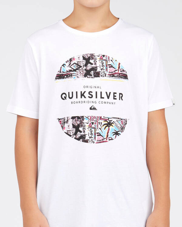 Quiksilver Boys' Maxed Print T-Shirt for Mens