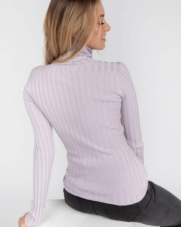 Back To Basics Late Bloomer Knit Top for Womens