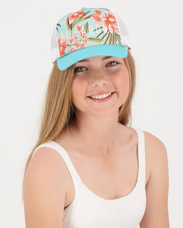 Billabong Girls Tropical Trucker Cap for Womens