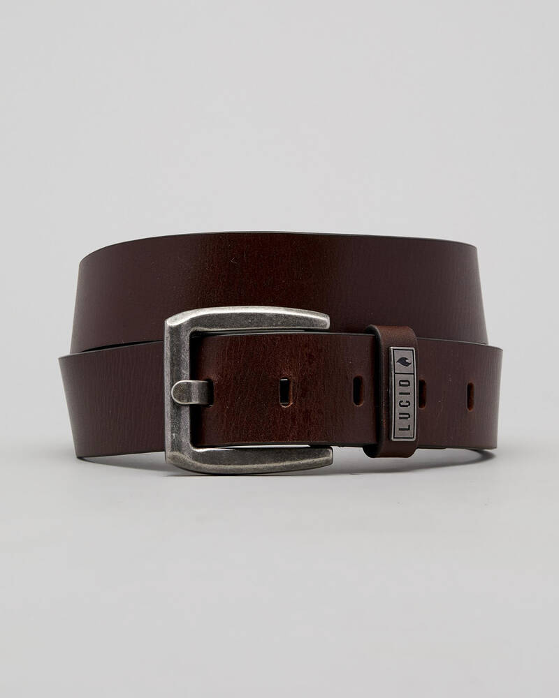 Lucid Rawgrain Belt for Mens