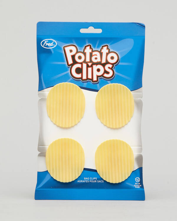Get It Now Potato Food Bag Clips for Unisex