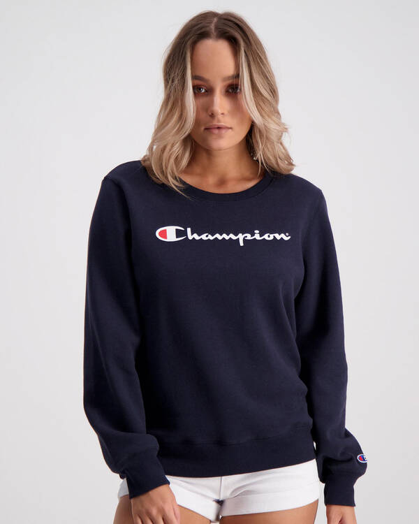 Champion Logo Sweatshirt for Womens