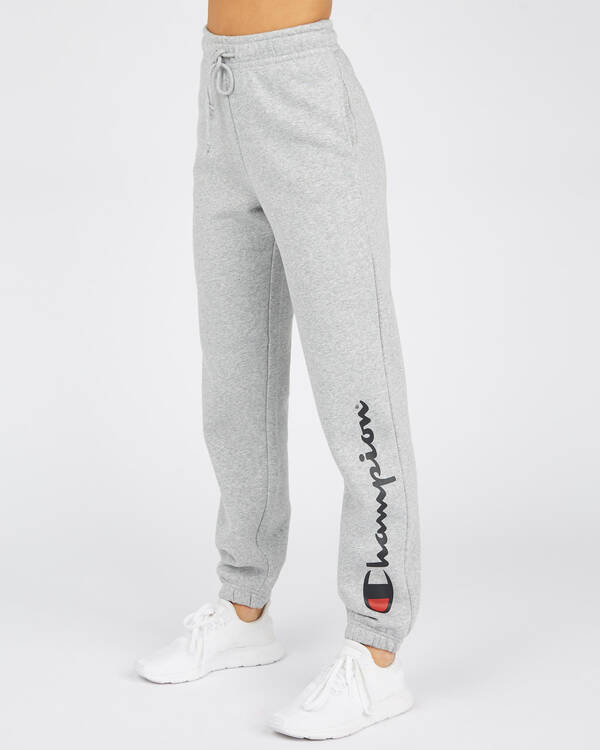 Champion Logo Track Pants for Womens