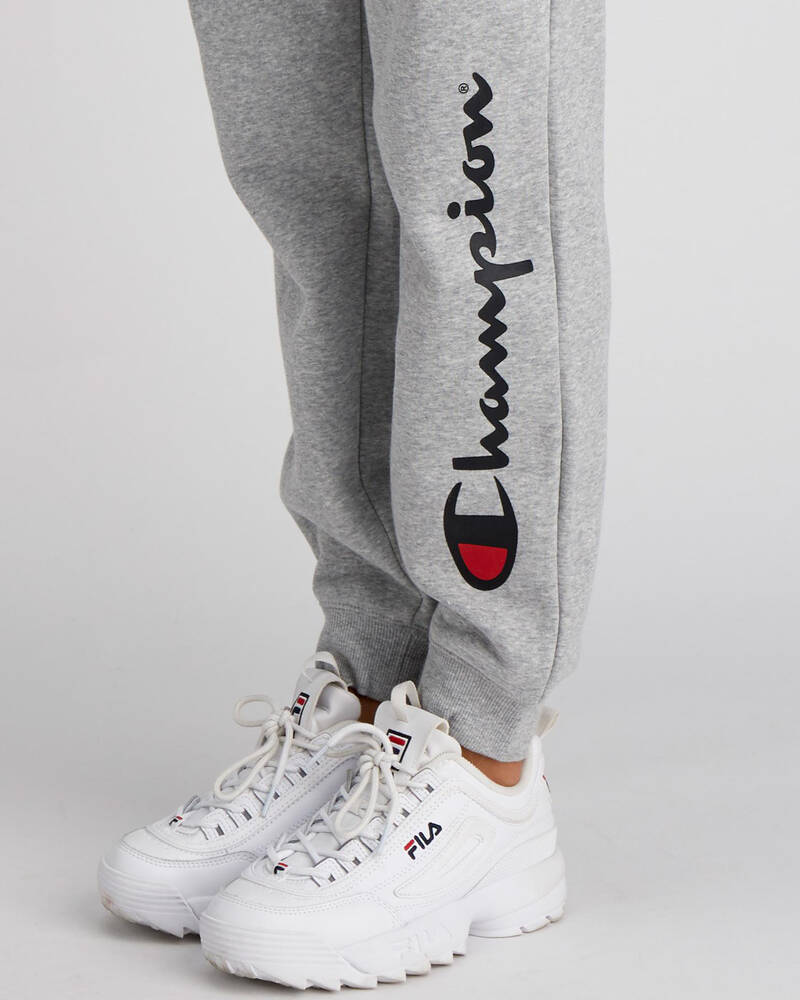 Champion Logo Track Pants for Womens
