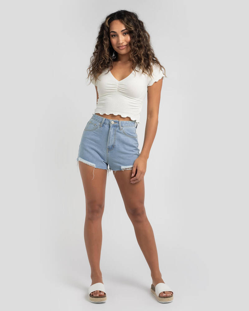 Used Kelsey Denim Shorts for Womens