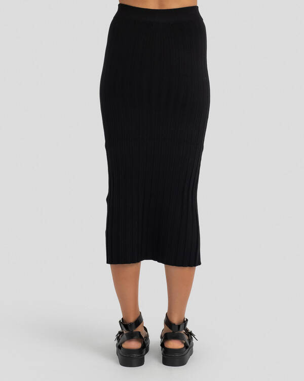 Ava And Ever Halsey Knit Midi Skirt for Womens