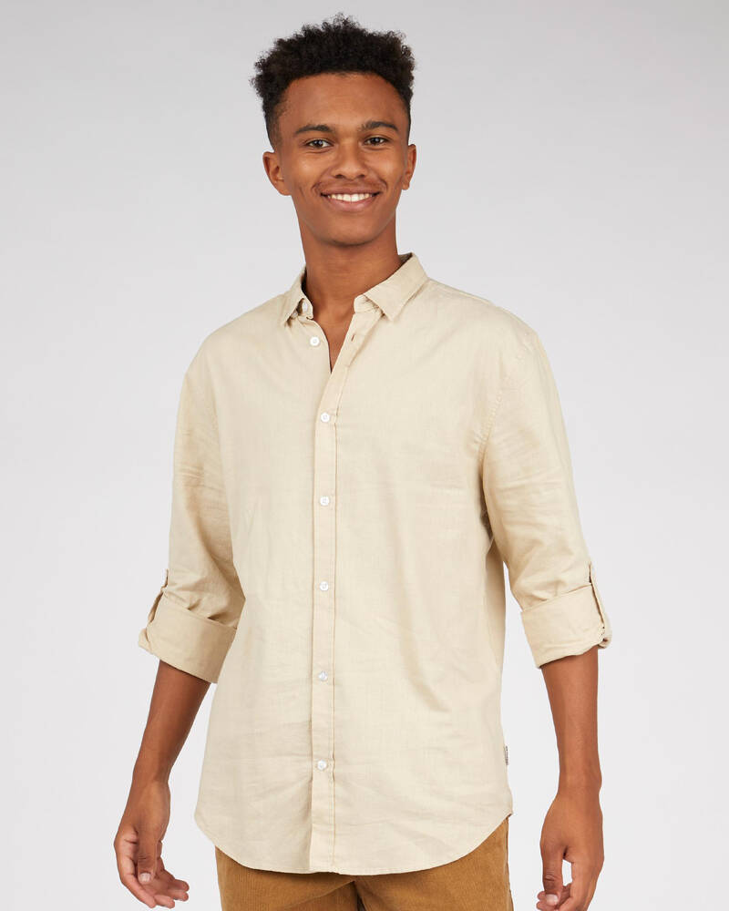 Skylark Hemp Long Sleeve Shirt for Mens