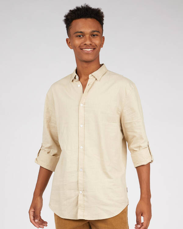 Skylark Hemp Long Sleeve Shirt for Mens