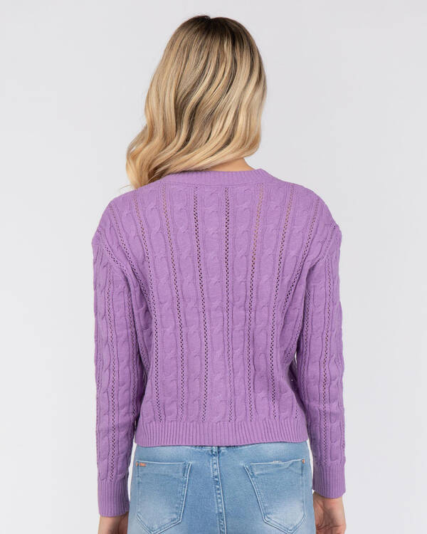 My Girl Just Friends Knit Cardigan for Womens