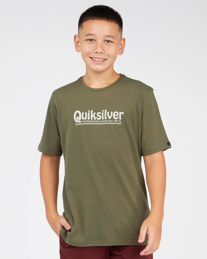 Quiksilver Boys New Slang T-Shirt for Mens