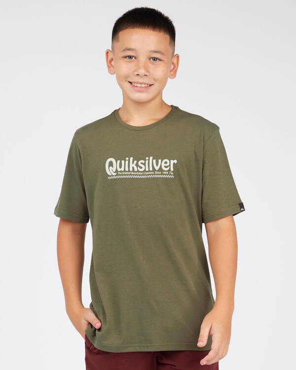 Quiksilver Boys New Slang T-Shirt for Mens