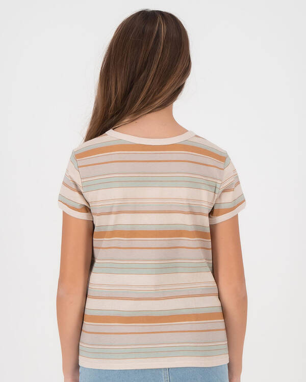 Rusty Girls' Horizon Stripe T-Shirt for Womens