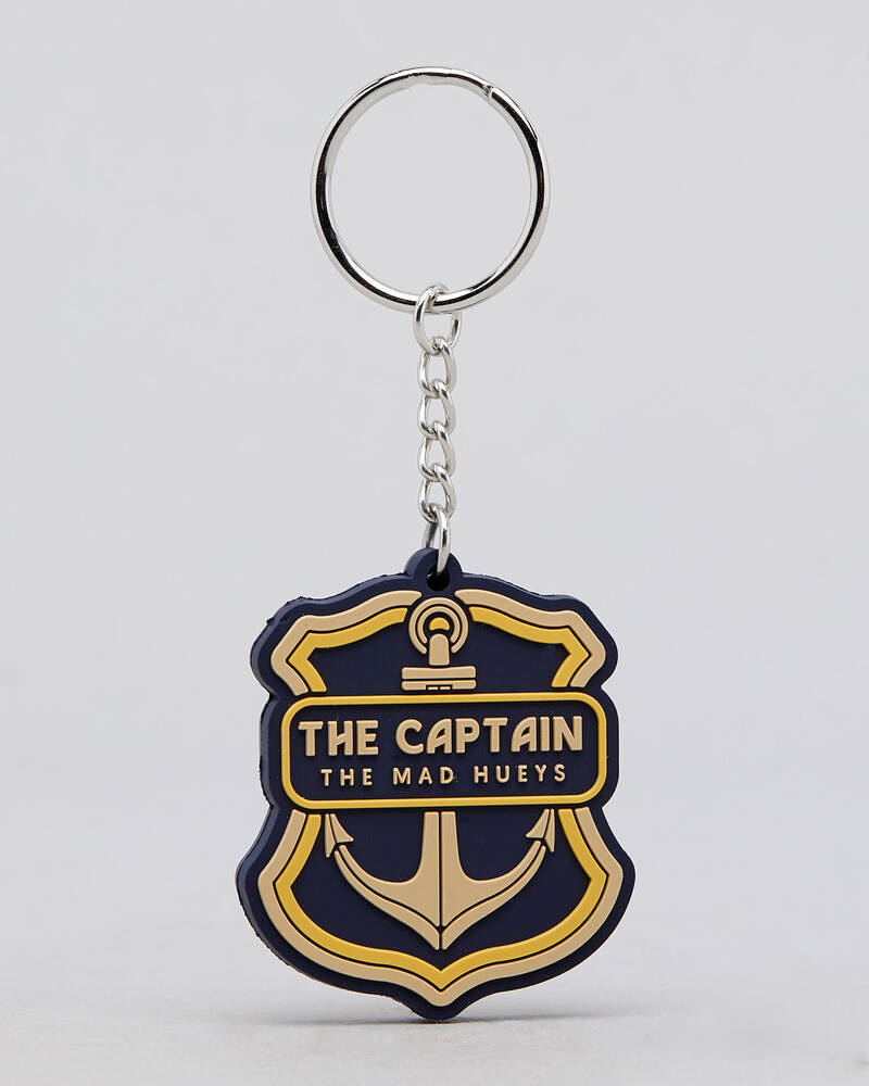 The Mad Hueys The Retro Captain Keyring for Mens
