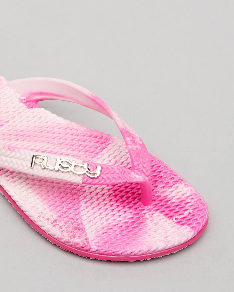 Rusty Girls' Splat Flippin' Thongs for Womens