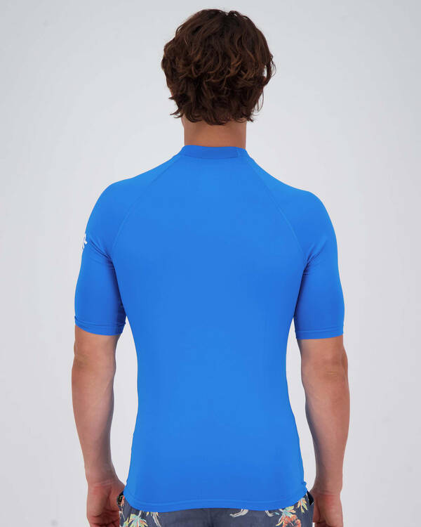 Quiksilver Mens' All Time Short Sleeve Rash Vest for Mens