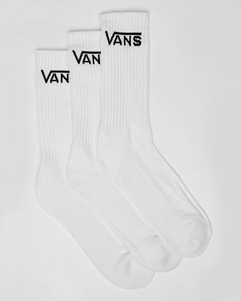Vans Classic Crew Socks 3 Pack for Mens