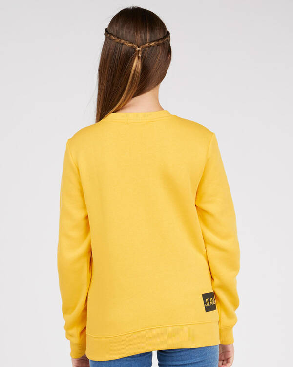 Calvin Klein Girls' Institutional Sweatshirt for Womens