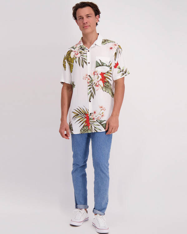 Skylark Shadows Short Sleeve Shirt for Mens