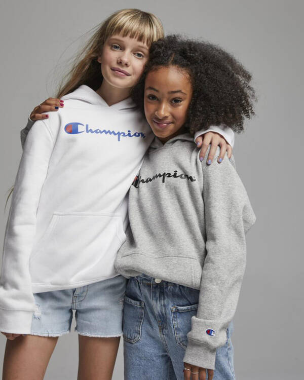 Champion Girls' Logo Hoodie for Womens