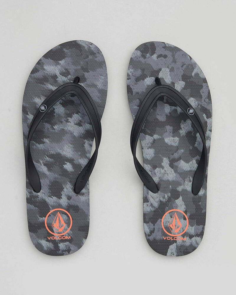 Volcom Rocker 2 Solid Thongs for Mens
