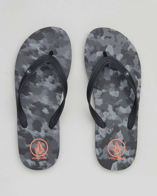 Volcom Rocker 2 Solid Thongs for Mens
