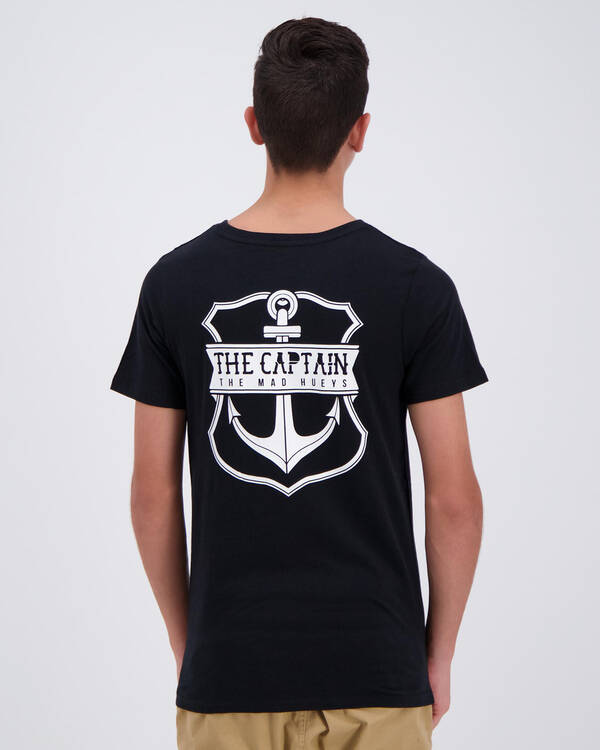 The Mad Hueys Boys' Captain T-Shirt for Mens