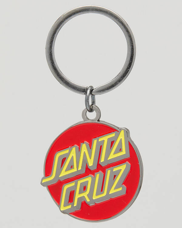 Santa Cruz Big Dot Keyring for Mens