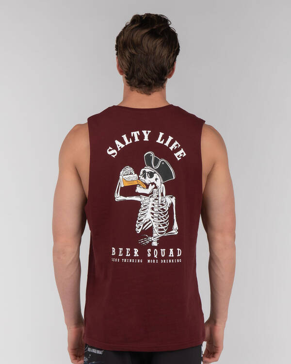Salty Life Wasted Muscle Tank for Mens
