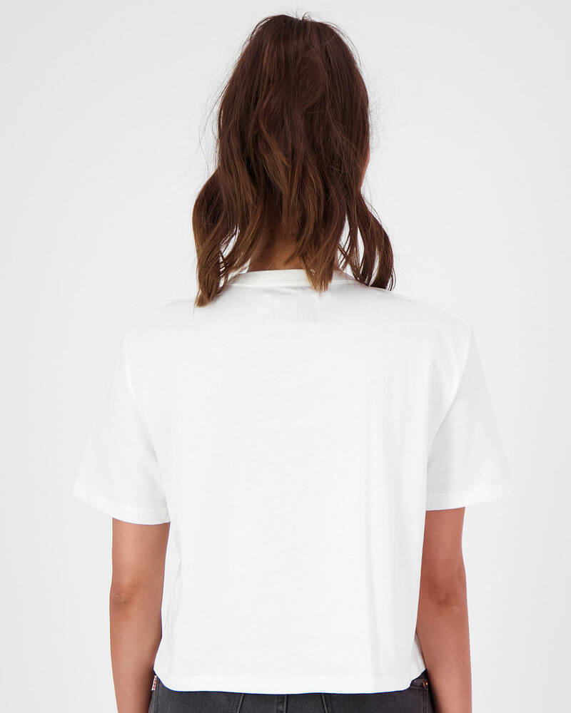 Calvin Klein Jeans Monogram Embroidery T-Shirt for Womens