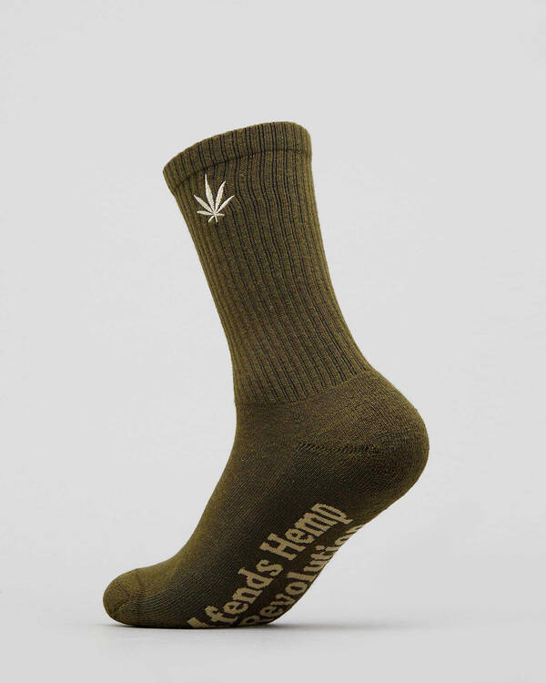 Afends Happy Hemp Socks for Mens