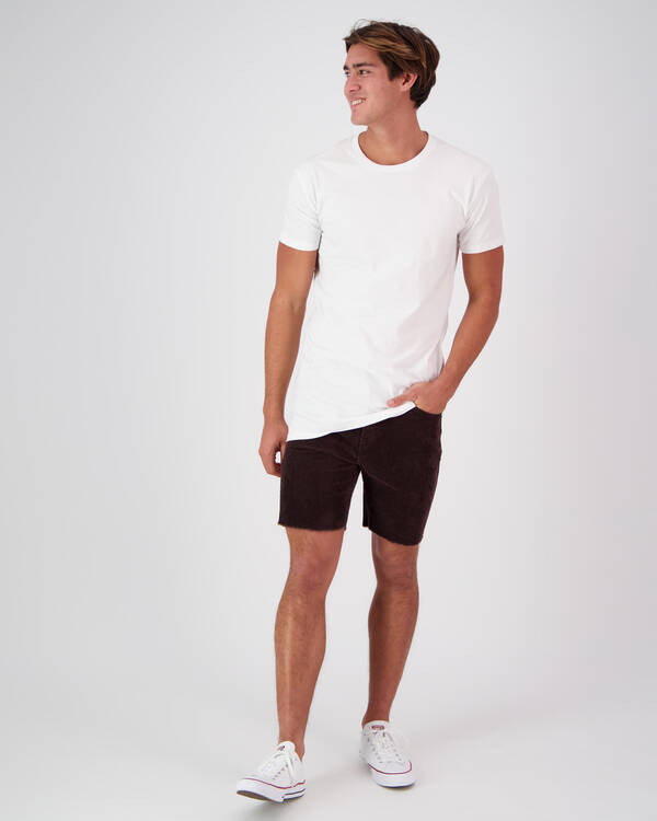 Rusty Riffer Cord Short for Mens