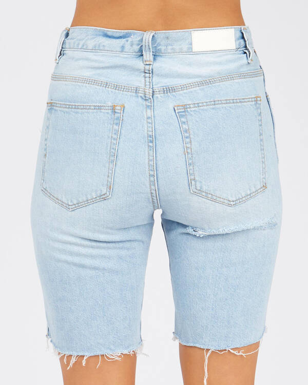 Ziggy Denim Sky Hi Rigid Shorts for Womens