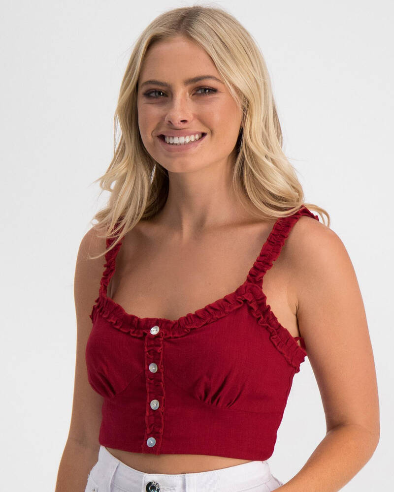 Ava And Ever Ruthy Crop Top for Womens