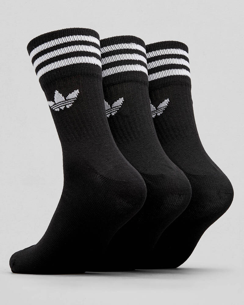 Adidas Womens Mid Cut Crew Sock Pack for Womens