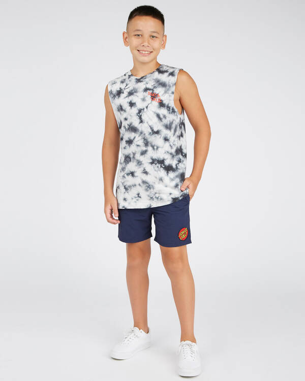 Santa Cruz Boys' Classic Dot Beach Shorts for Mens
