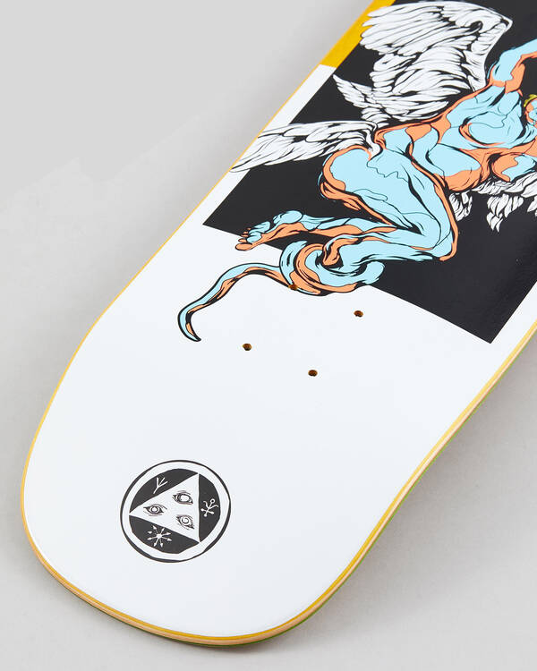 Welcome Skateboards Seraphim on Big Bunyip 8.5" Skateboard Deck for Unisex