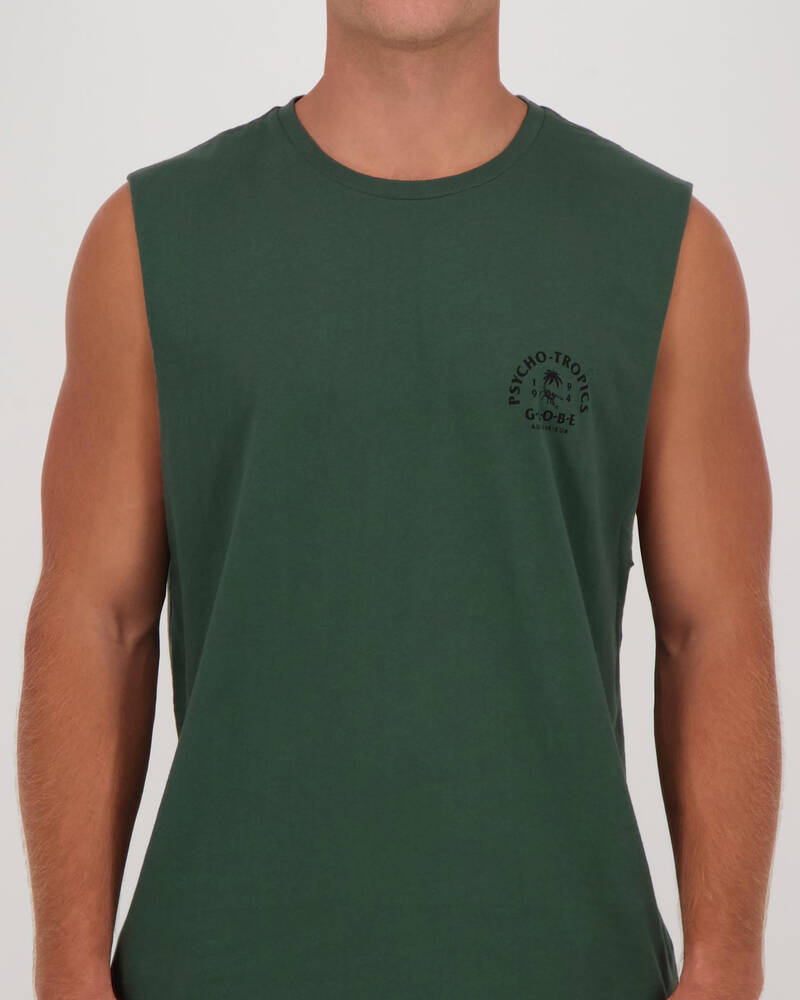 Globe Arch Muscle Tank for Mens