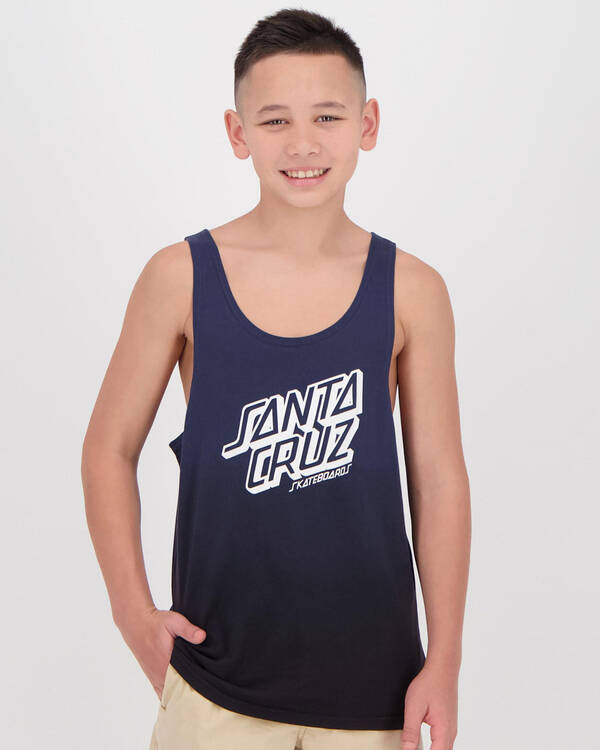 Santa Cruz Boys' Stack Muscle Tank for Mens