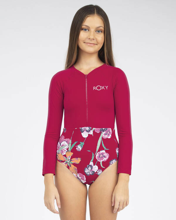 Roxy Girls' Little Wanderer Long Sleeve Surfsuit for Womens