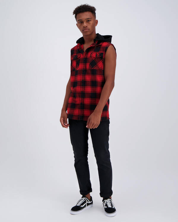 Dexter Pursue Sleeveless Flanno for Mens
