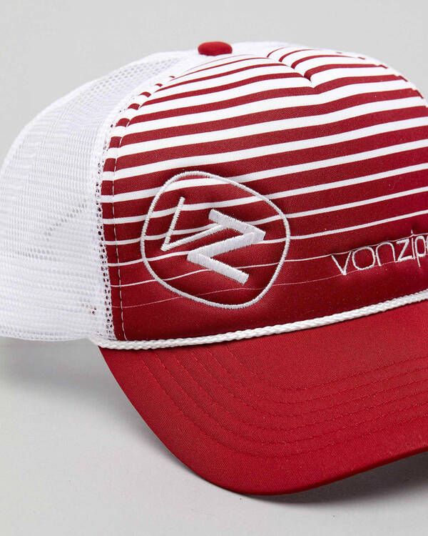 VonZipper Moby Coloured Lines Trucker Cap for Mens
