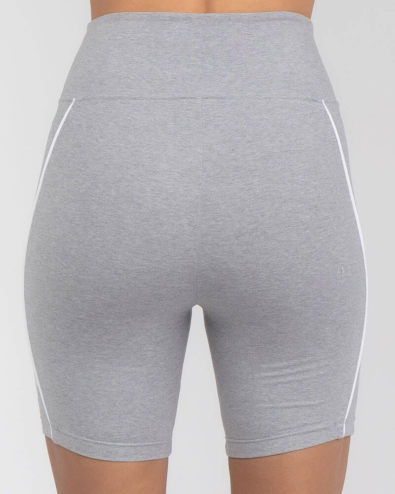 Russell Athletic USA Piping Bike Shorts for Womens