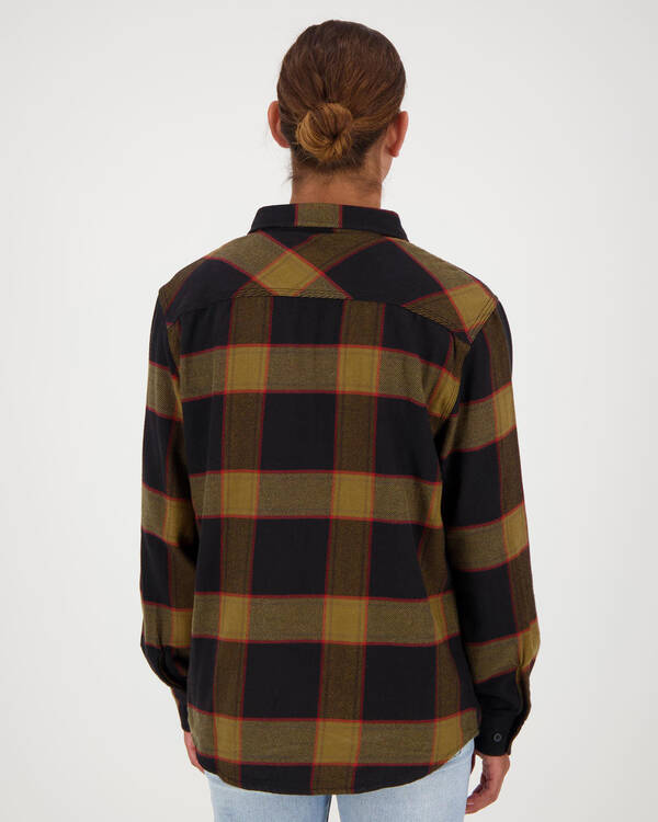 Brixton Bowery Long Sleeve Flannel Shirt for Mens