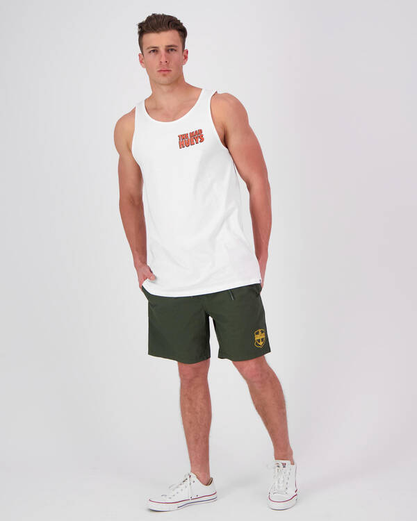 The Mad Hueys Trouble In Paradise Singlet for Mens
